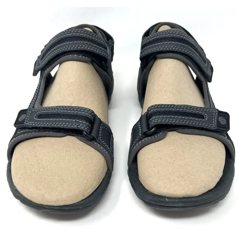Merrell Mens Sandspur Oak Sandal 12 Black Granite Gray Rugged Adjustable Straps